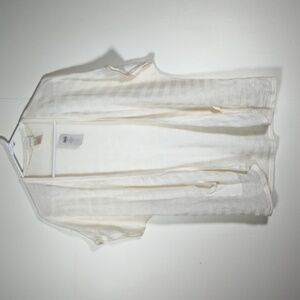 NWT Chico's Harmony Cardigan in Optic White open front sweater 1‎